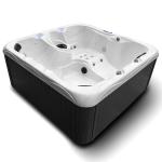 5 People Customized Outdoor Whirlpool Bathtub Freestanding Hot Tub With 33 Jets