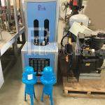 PET Plastic 3 Gallon Bottle Blow Molding Machine 20 Liter Semi Automatic