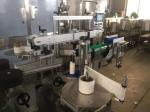 Full Automatic 20mm Bottle Sticker Labeling Machine PLC Control