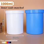 Luxury 150g 250g 500g 1000ml Empty White Black Blue Cosmetic Face Body Lotion
