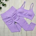 High Quality Workout Sets For Women Active 2 Pieces Seamless Matching Sports Bra