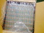 ISO14001 Small Clear Makeup Pouch , 0.25mm 7P Clear Button Bag PVC