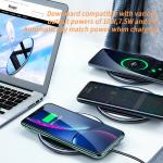 Mirror Desktop Wireless Chargers 15W 10W 7.5W 5W Type-C Interface Charger