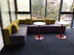 Public Area Sofa For Rest Room Fabric Couch