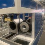 350mm PLC Control Pipe Forming Flaring Machine 14Mpa Oil Pressure
