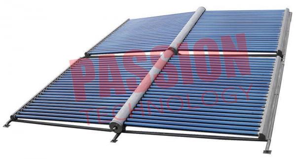 Quality 100 Tubes Evacuated Tube Solar Collector , Solar Water Heater Collector Panels  for sale