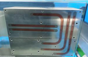 Wholesale Cu-Copper Tube Buried Aluminium Heatsink Copper Pipe heatsink Aluminum block from china suppliers