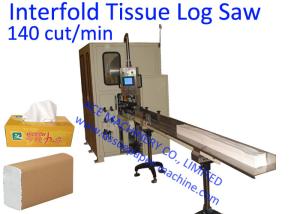 China Single Channel Interfold Tissue Paper Cutting Machine on sale