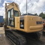 secondhand komatsu pc200-6/pc220-6 used chain excavator for sale/good condition