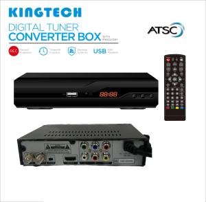 Wholesale 1080P ATSC Digital Converter Box 168mm With Media Player from china suppliers