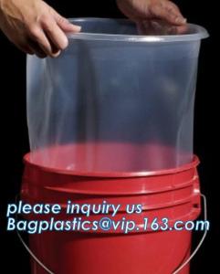 Wholesale Bucket Liner Disposable Pail Liner, Drum Inserts &amp; Liners, Plastic Protective Liner for Drums, Rigid Drum Liners | Rigid from china suppliers