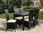 7pcs rattan sofa set.