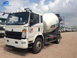 Wholesale White Euro 4 Light Duty Sinotruk Howo 5 Cbm Mini Concrete Mixer Truck from china suppliers