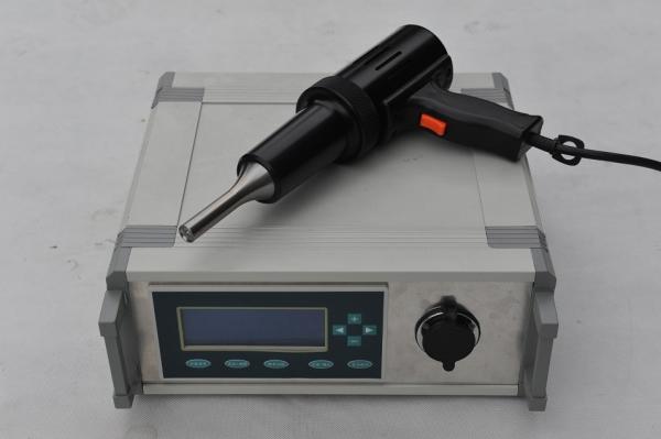 Quality Plastic Fabric Ultrasonic Handheld Spot Welding Machine Autofrequency Tuning for sale