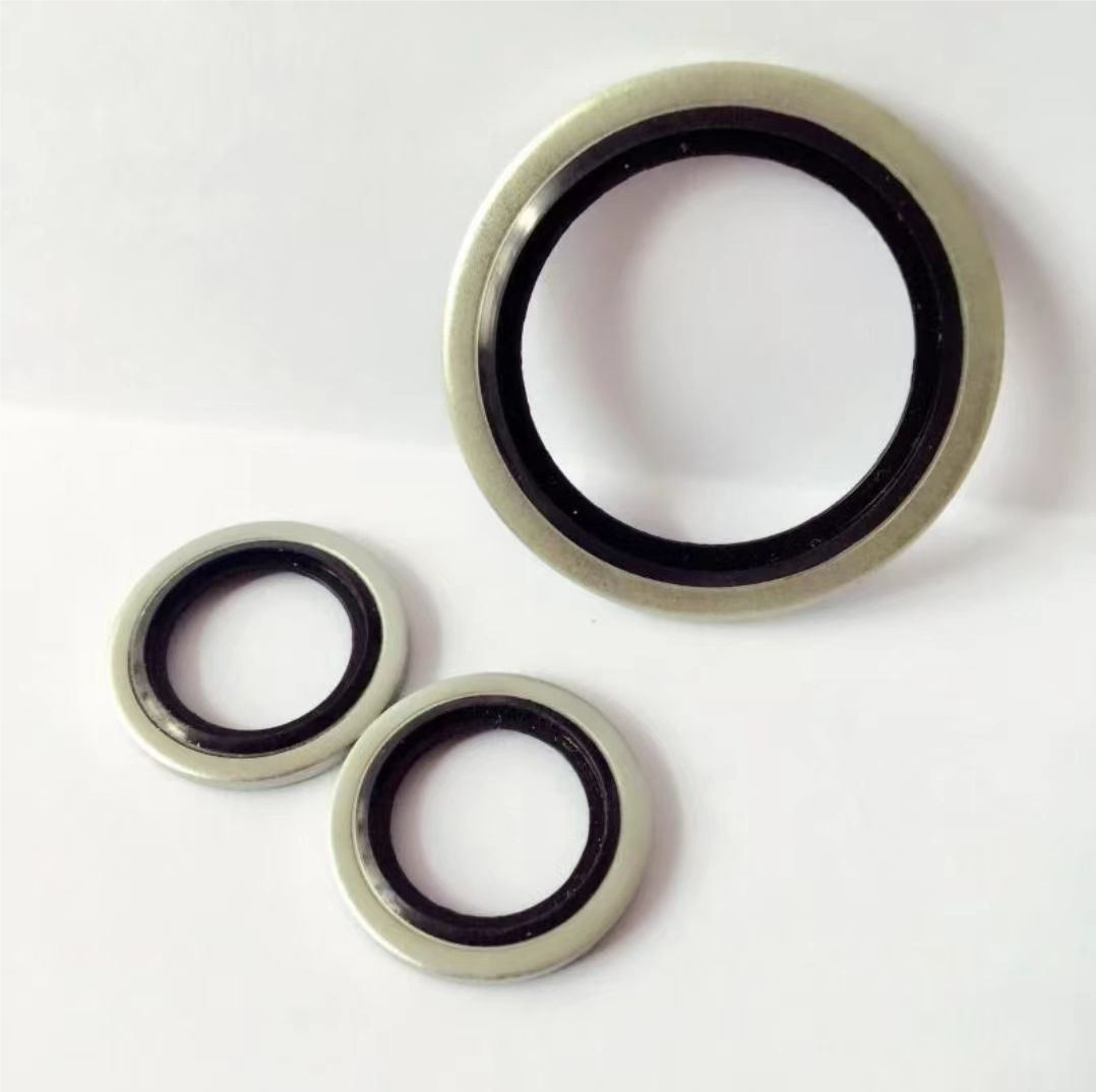 BSP Seal Stainless Steel Rubber EPDM NBR Bonded Seal Imperial