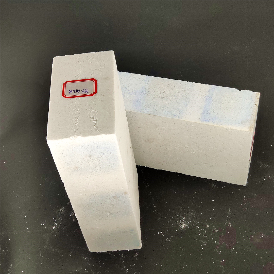 90-99.9% Al2O3 Content White Corundum Brick for High Temperature Industrial Furnaces