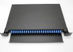 12 To 96 Core 1U Fiber Optic Rack Mount Type Fiber Optic FTTH Optical Fiber