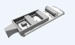 140LPW High Mast Floodlights 63000lm Outdoor Lighting Slip Fitter