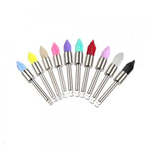 China Tapered Latch Type Teeth Polishing Brush Metal Material With Multi Colors on sale