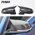 OEM Rear View Mirror Covers 100% Real Carbon Fiber Replacement For BMW Side Cap