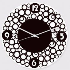 Light Weight Red or Black Antique contemporary Acrylic Art Wall Clock LY-065