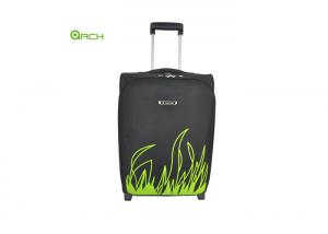 China 600d Printing Smooth Hard Shell Suitcase , 4 Wheel Spinner Luggage on sale