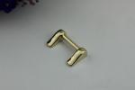 Fashion bag light gold color zinc alloy metal fitting 20 mm arch bridge for