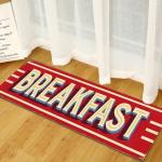 Modern Personalized Kitchen Floor Mats Long Strip Kitchen Carpet Runner