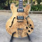 L5 Electric Jazz Guitars in Natural