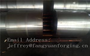 Wholesale JIS EN ASTM DIN BS AS Carbon Steel Forged Shaft Rough Machined For Power Plant from china suppliers