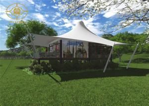 Wholesale Q235 Steel Structure Luxury Glamping Tents Membrane Structure Architecture from china suppliers