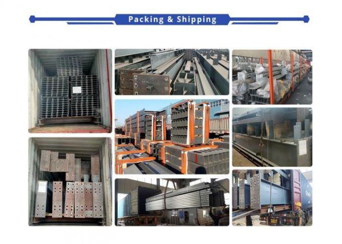 Commercial Prefabricated Steel Structure Warehouse Manufacturer Customized Height