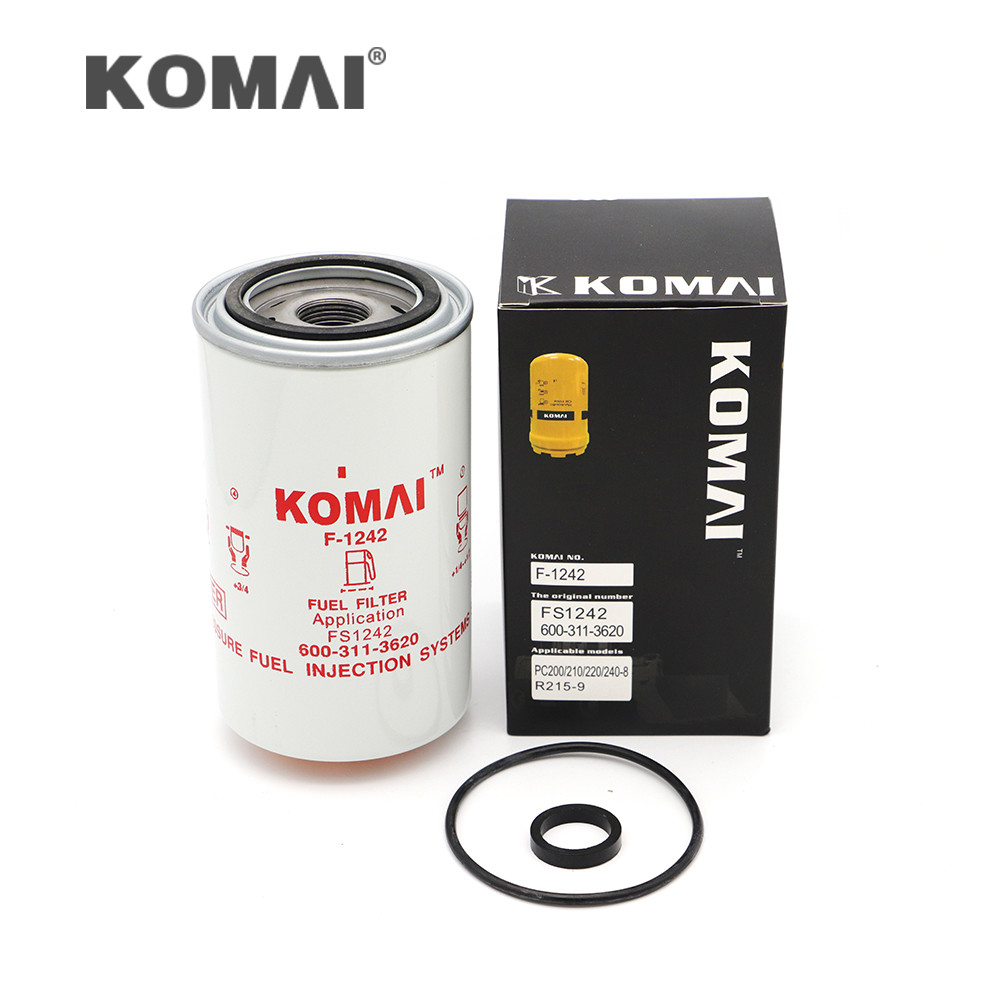 KOMAI OEM ODM Fuel Oil Filter Element Replacement 31701062 For Construction Works