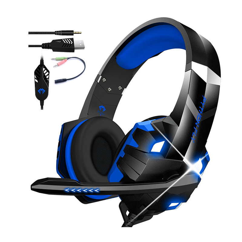 High Sensitivity Headband Style Bengoo G9000 Stereo Gaming Headset for PC Xbox One