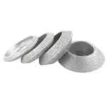 Small Electroplated Grinding Wheel Silver Electric Grinding Wheel 50mm