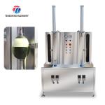 1.5KW 300KG Double head single knife peeling machine automatic stainless steel