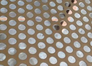 Wholesale Food Grade 304 Stainless Steel Perforated Metal Sheet AISI Standard from china suppliers
