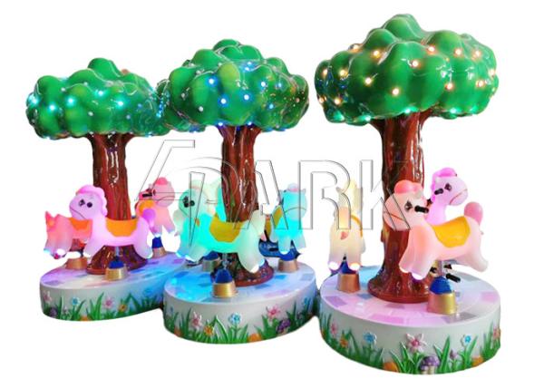 Quality Forest Park Big Tree Fiberglass Swing Chair Carousel Ride for sale