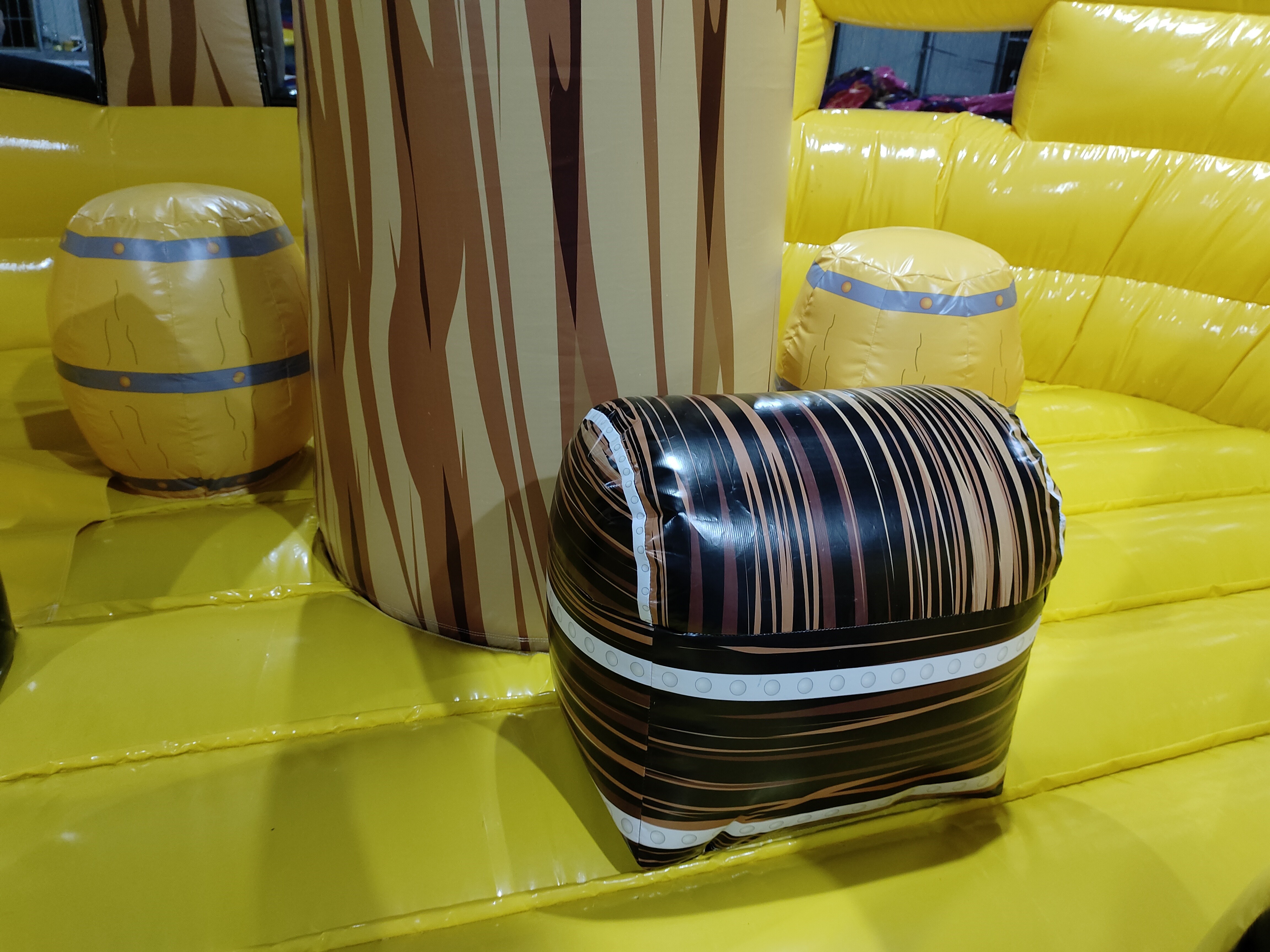 Customized PVC Inflatable The Pirate Ship Inflatable Obstacle Course Playground