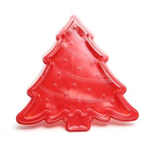 Wholesale Christmas tree sushi box Baked chocolate cake sushi box Disposable plastic takeout fresh packaging box from china suppliers