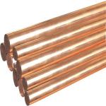 99.99% Pure Copper Rod Round Brass Copper Bars Customized for Melting Point 1083