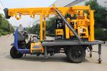 Wheeled Hydraulic Water Well Drilling Rig 200 Meter For Agricultural Irrigation