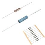 Cemented Leaded Ceramic Resistor 5w Wirewound Non flammable coating