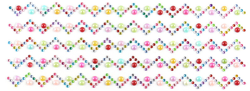 3D Acrylic Self Adhesive Diamond gem drill stickers Rhinestone Sheet for kids diy and Decal Mobile Scrapbooking OEM