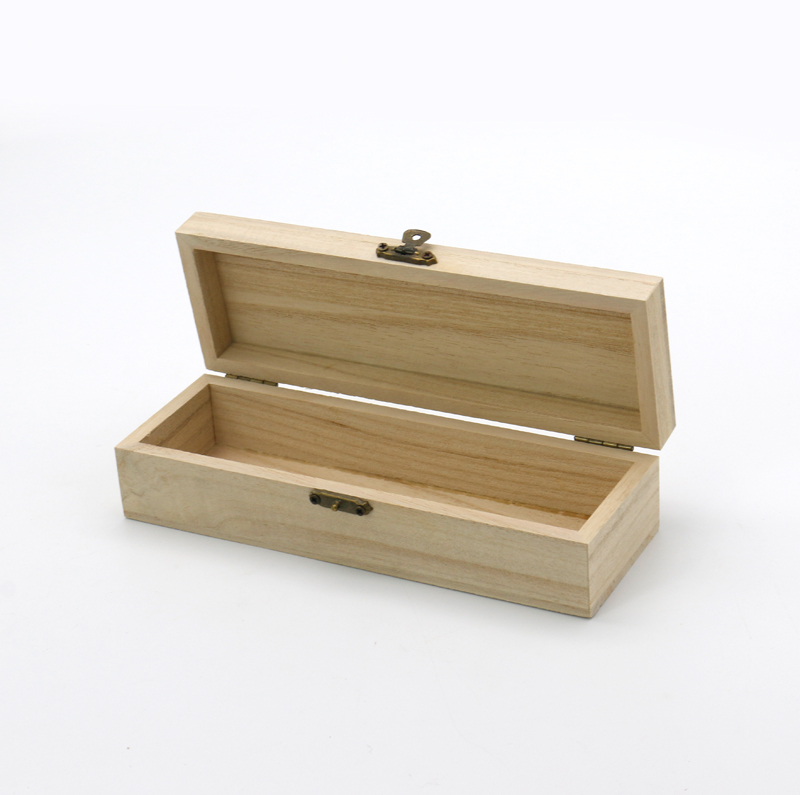 Gift Craft Luxury Wooden Box Paulownia Wood Travel Jewellery Organiser