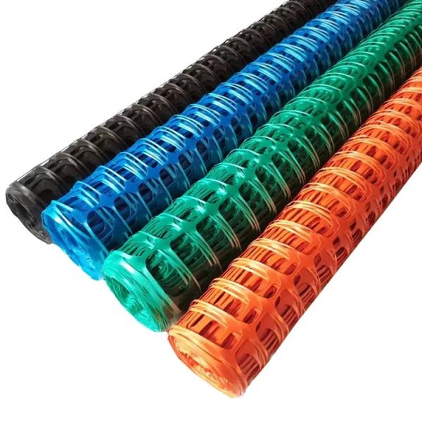 1*50m PE Construction Safety Net Plastic Safety Fencing Rolls for Warning