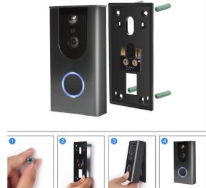 Wholesale China Factory Dog Barking Wi-Fi Doorbell For Deaf Smart WiFi hand free video doorbell for smartphones tablets from china suppliers
