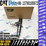 Engine parts common rail injectors 102-7038 7E-6193 OR-8867 105-1694 OR-8473 for