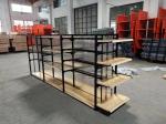 Factory customized color size metal heavy duty shelves wall shelves for