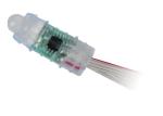 Miracle Bean 12MM 6898 IC LED Pixel RGB DC 5V 0.3W Waterproof IP67 For Channel